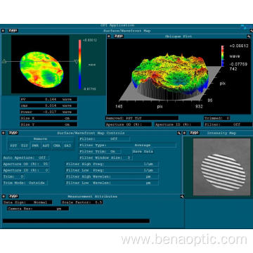 Elliptical broadband mirror optical